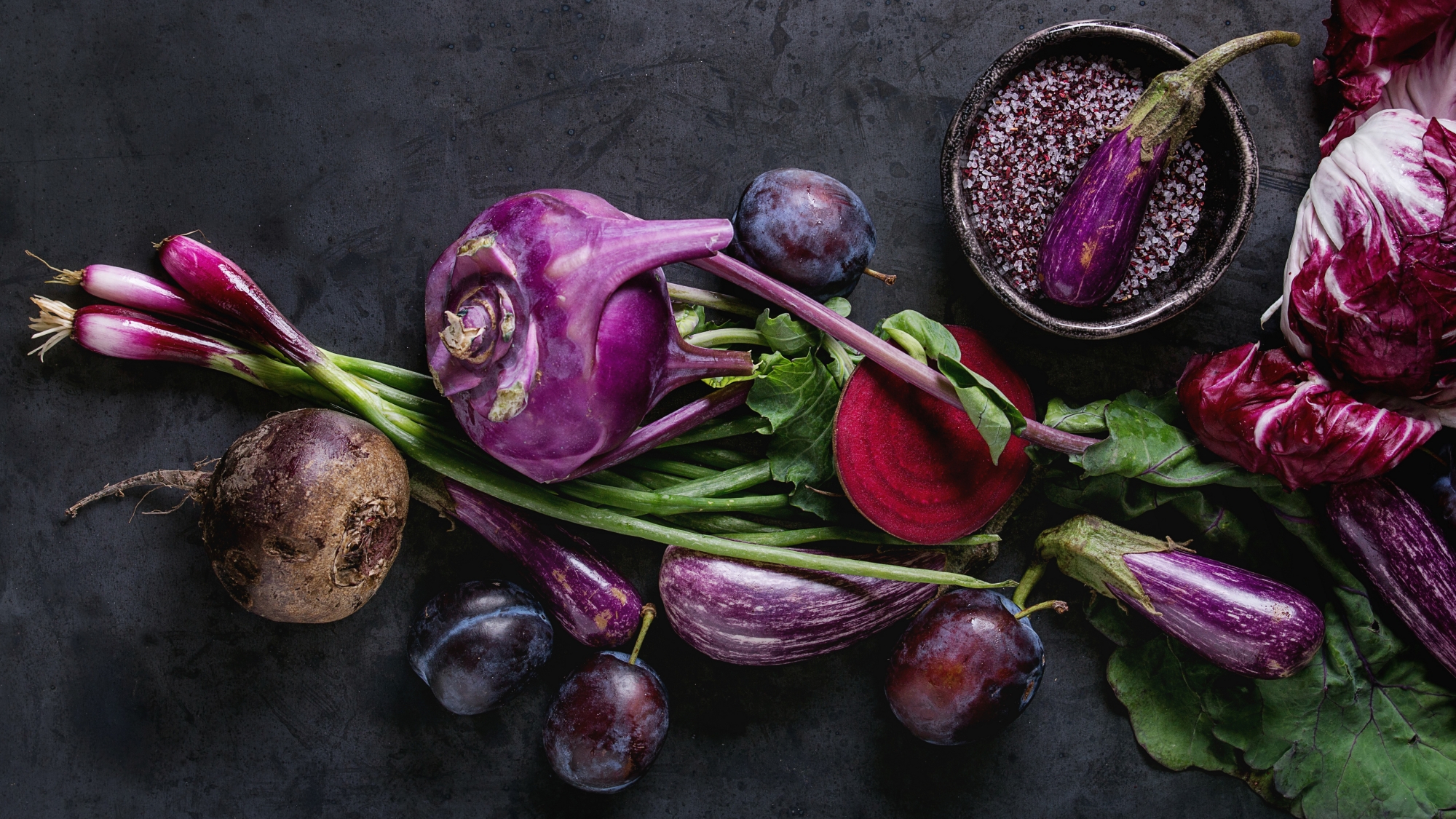 Ezért érdemes lila zöldségeket és gyümölcsöket enni