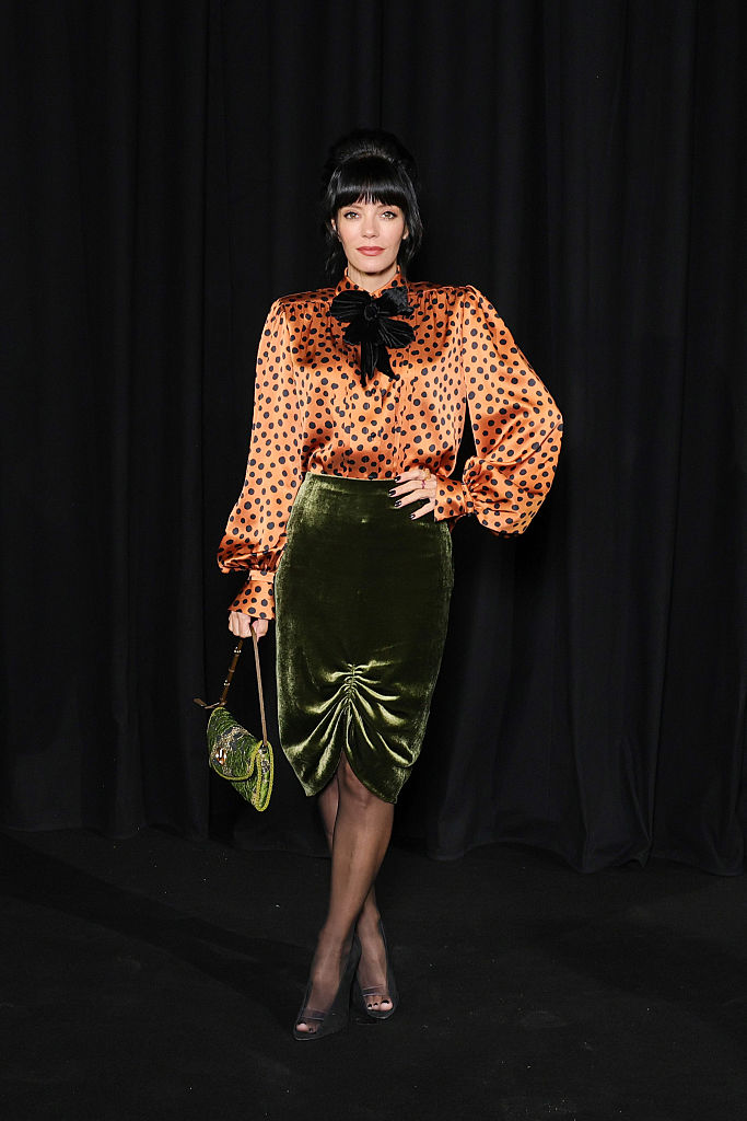 Lily Allen a párizsi Haute Couture divathéten