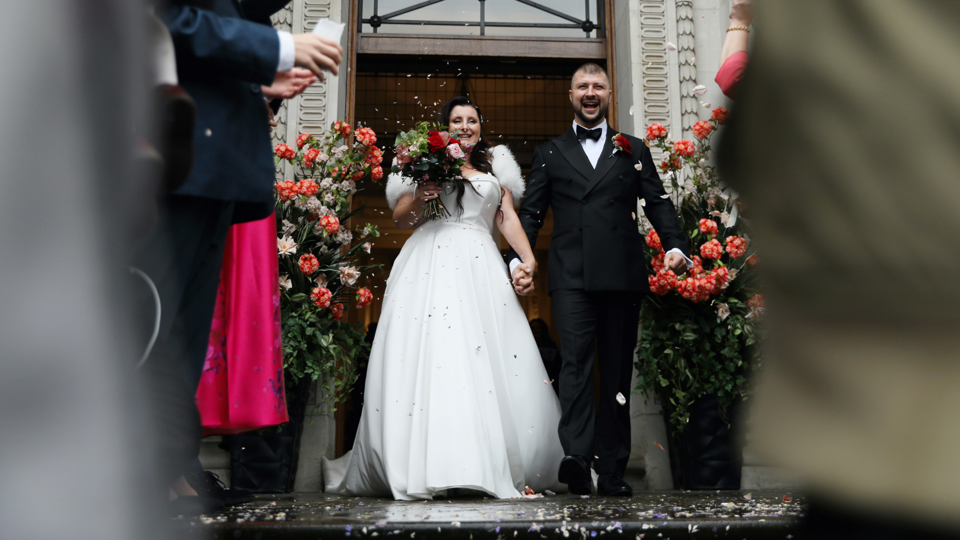 esküvőn egy páros