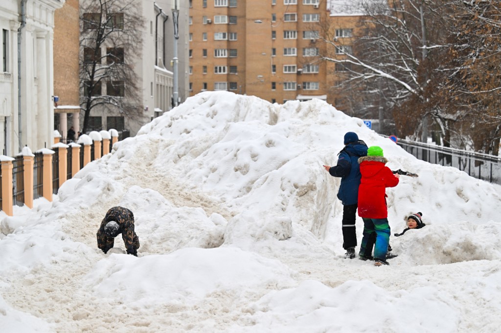 Hatalmas havazás Moszkvában