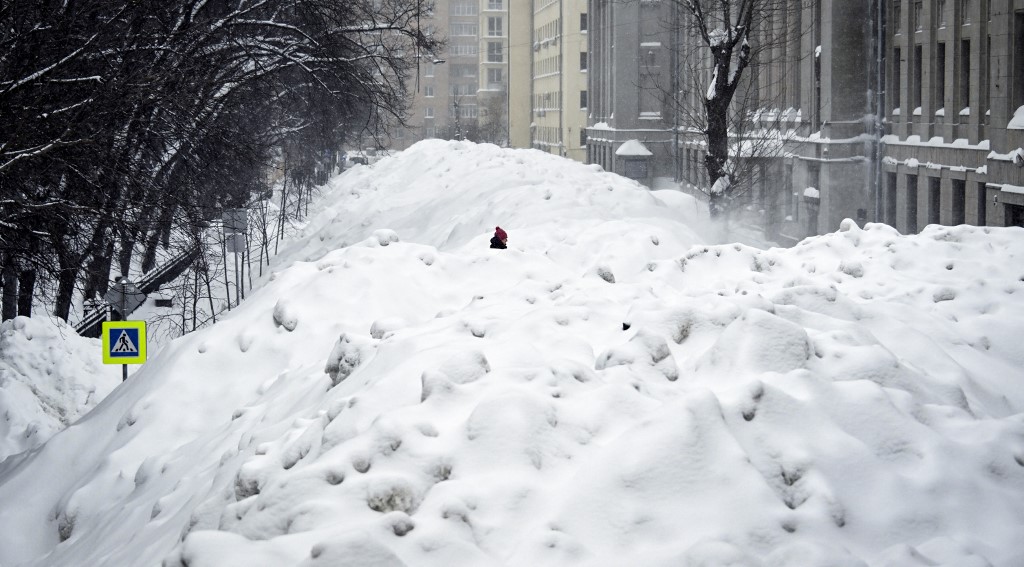 Hatalmas havazás Moszkvában