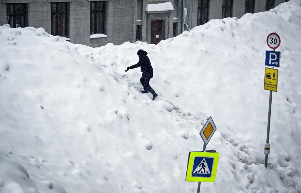 Hatalmas havazás Moszkvában