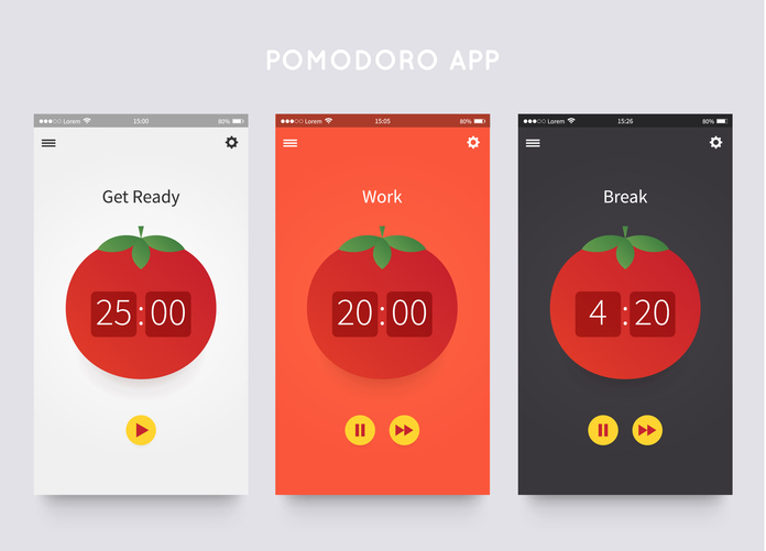 Pomodoro technikához app