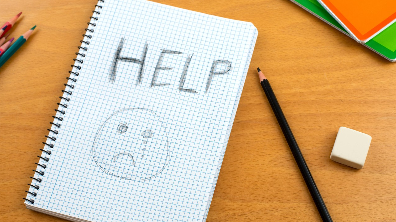 Segítség kérése füzetben