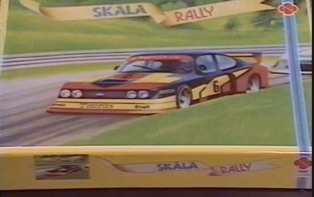 A Skála Rally című társasjáték fedlapja