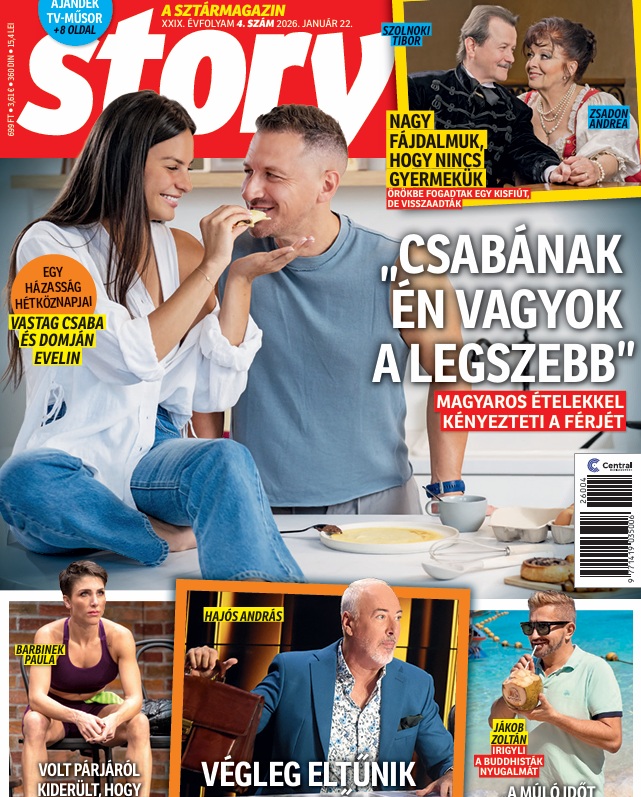 Story magazin legújabb számának címlapja