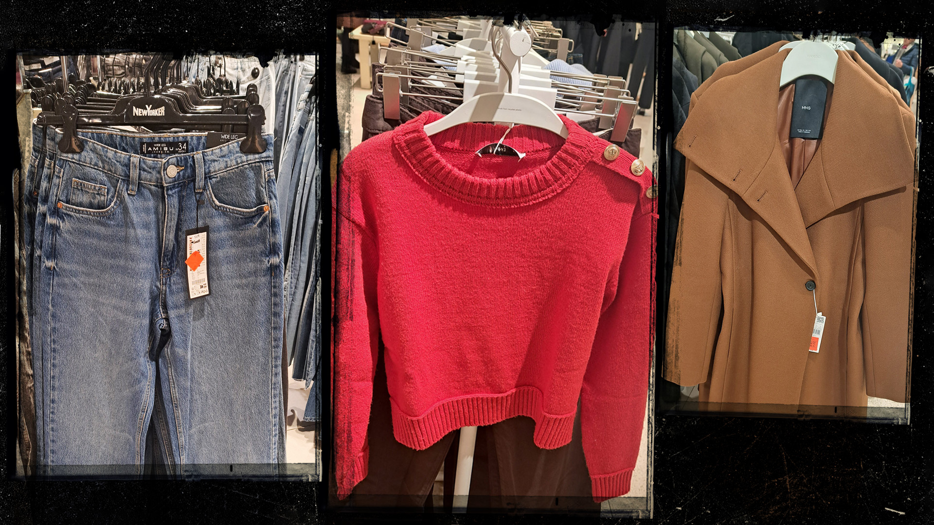 Nadrág, pulcsi és kabát