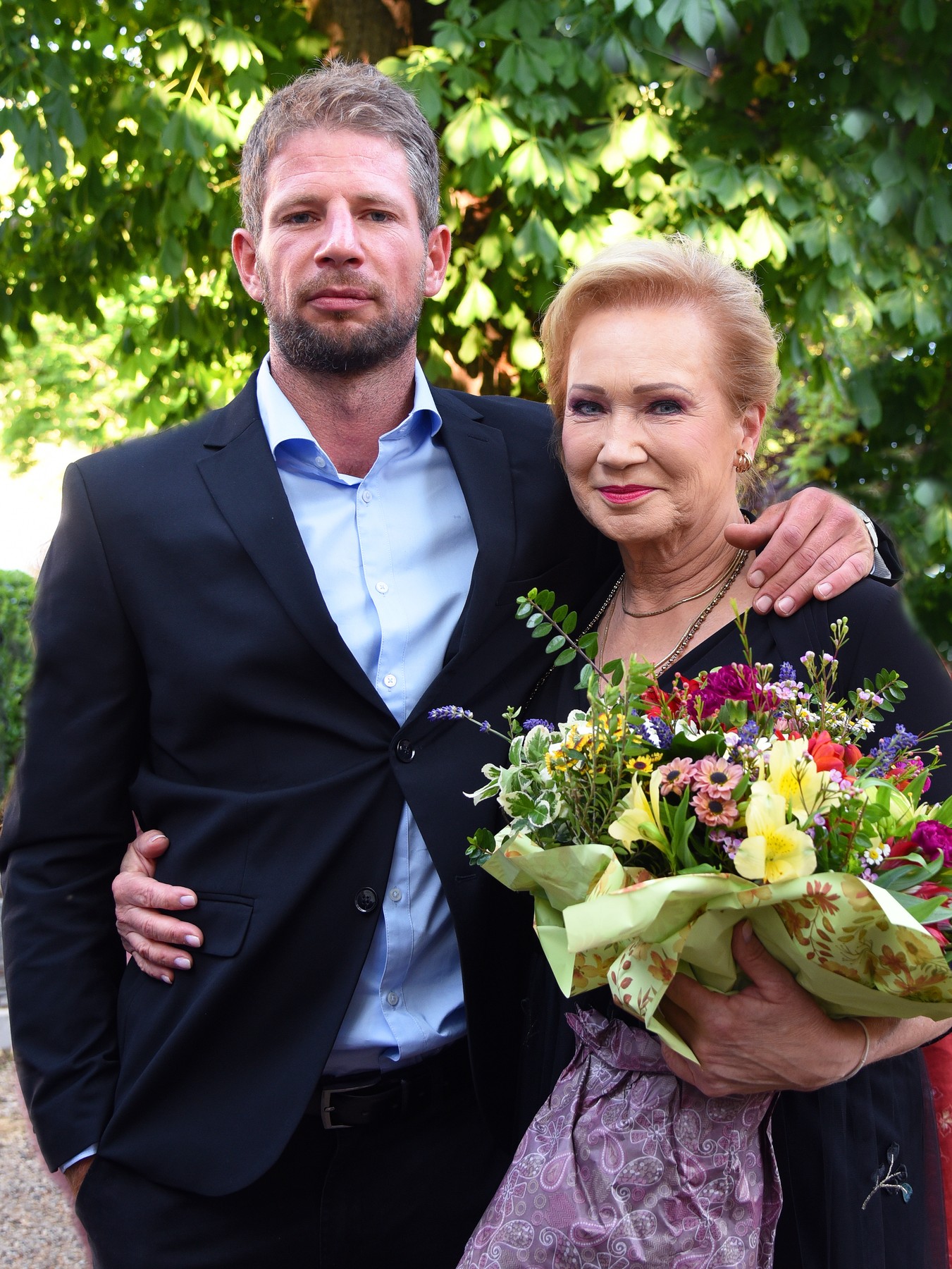 Megmutatta jóképű fiát Udvaros Dorottya – le sem tagadhatnák egymást Mátéval