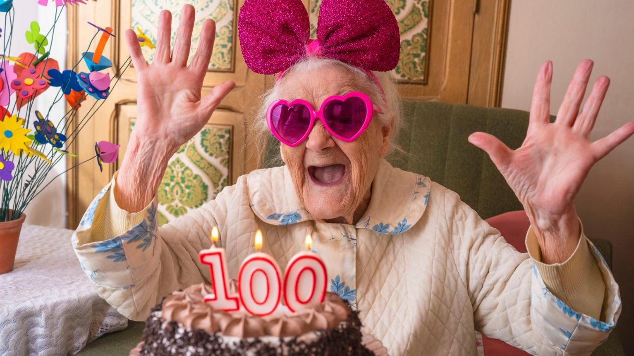 vidám 100. születésnap, fotó: Getty Images