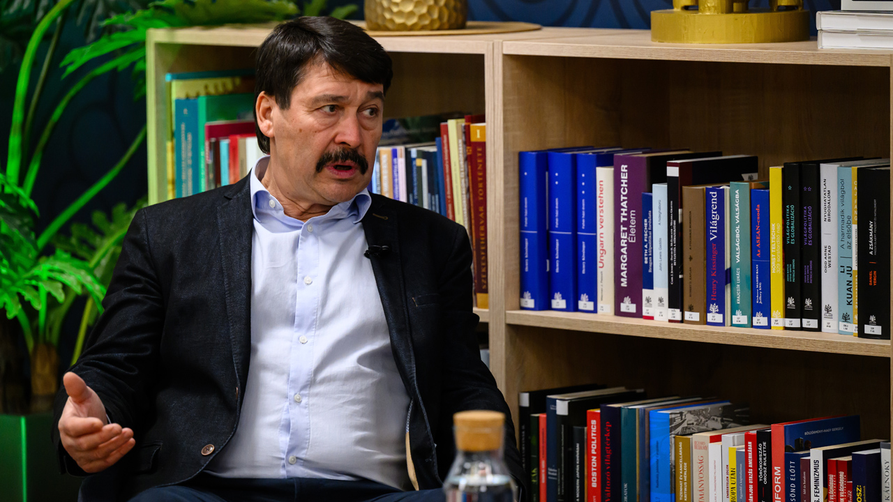 Áder János - fotó: MTI/Vasvári Tamás