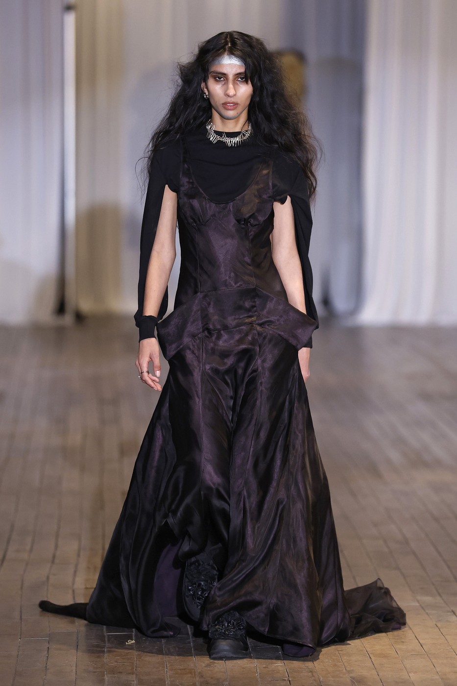 Collina Strada 2026/27 A/W kollekció egyik modellje a New York-i divathéten