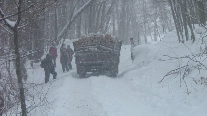 Van megye, ahol már közel fél méter hó hullott ma