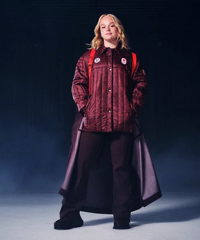 Kanada téli olimpiai ruházata