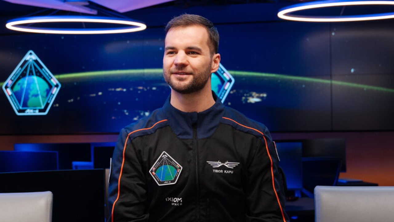 Kapu Tibor - Fotó: MTI/Axiom Space