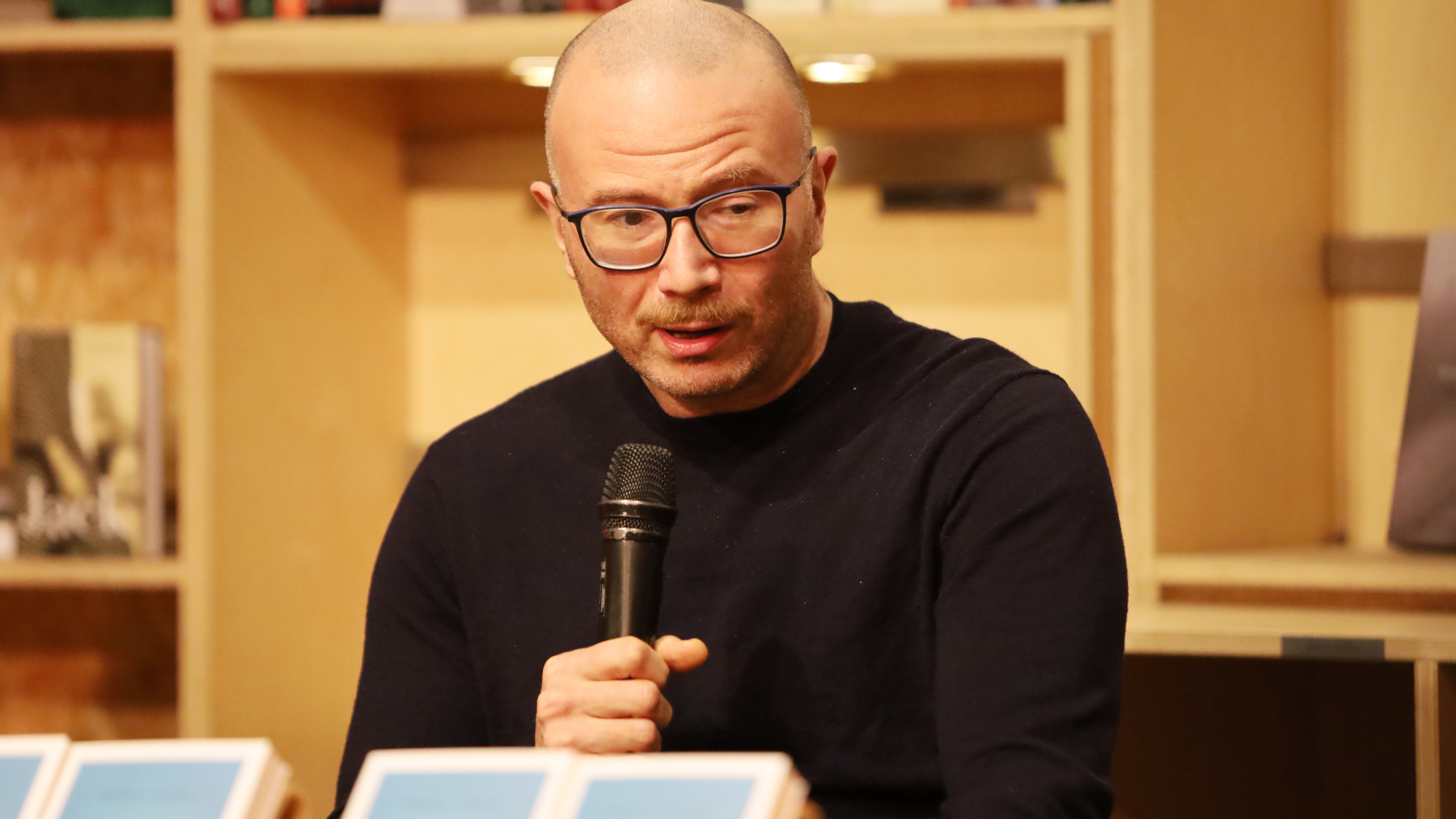 Vitézy Péter a Fenntartható válás című könyv bemutatóján | Fotó: Hornyák Adrienn