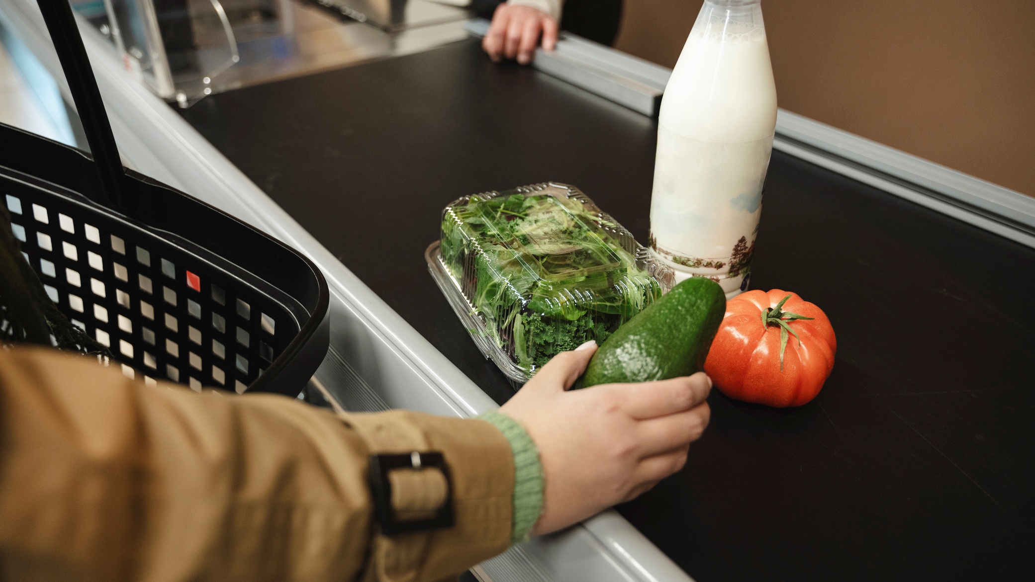 Futószalag a pénztárnál