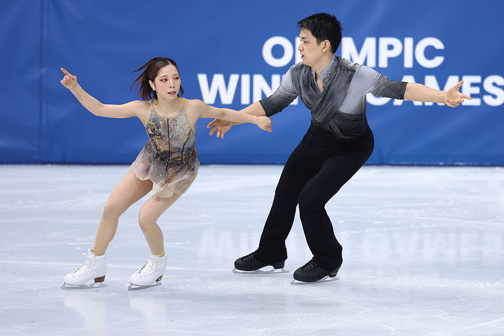 Riku Miura és Ryuichi Kihara a 2026-os téli olimpián