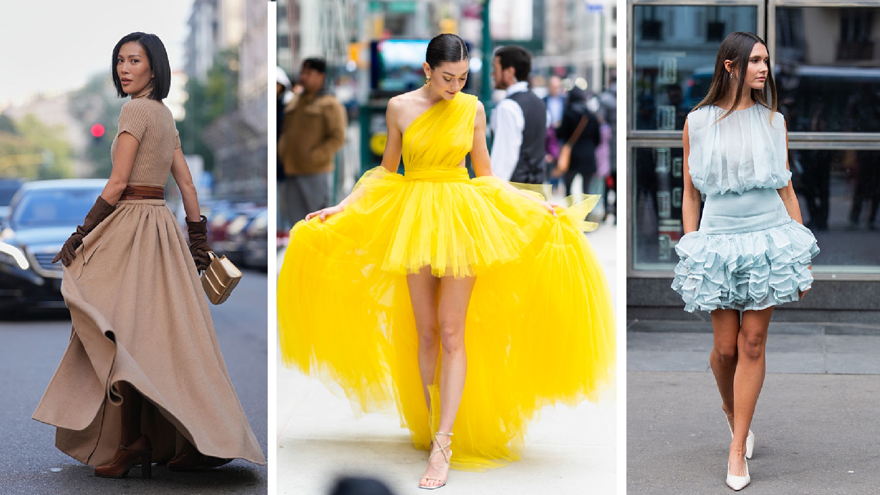 Tavaszi ruhák montázsa