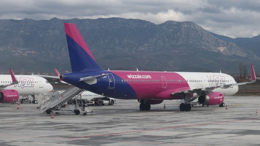 Wizz Air repülőgép