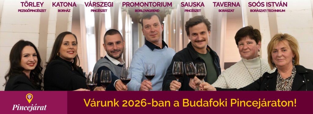 Budafoki Pincejárat 2026