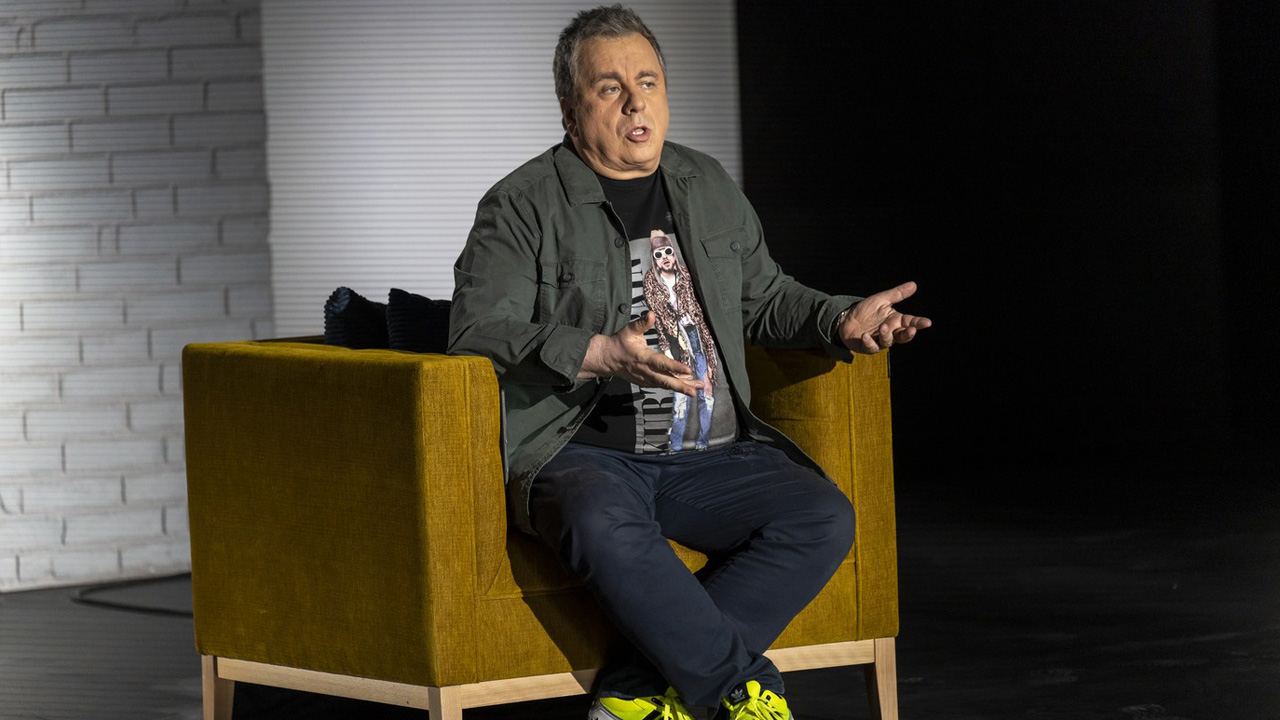 Friderikusz Sándor - fotó: Sajtóklub