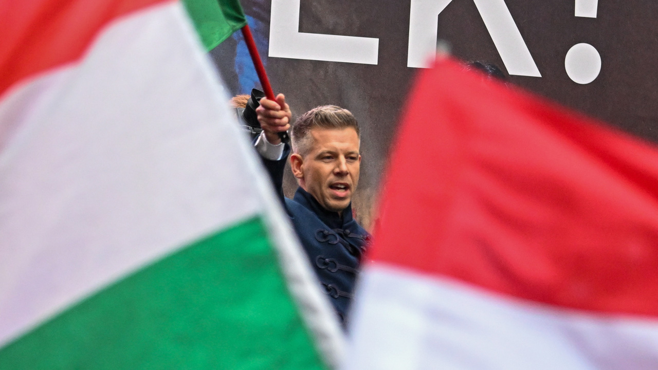 Magyar Péter - fotó: MTI/Illyés Tibor