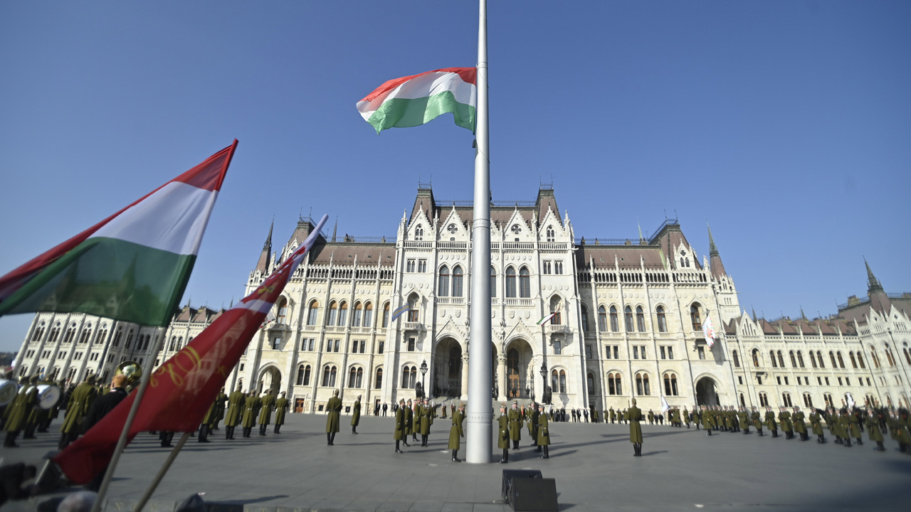 március 15. - fotó: MTI/Balogh Zoltán