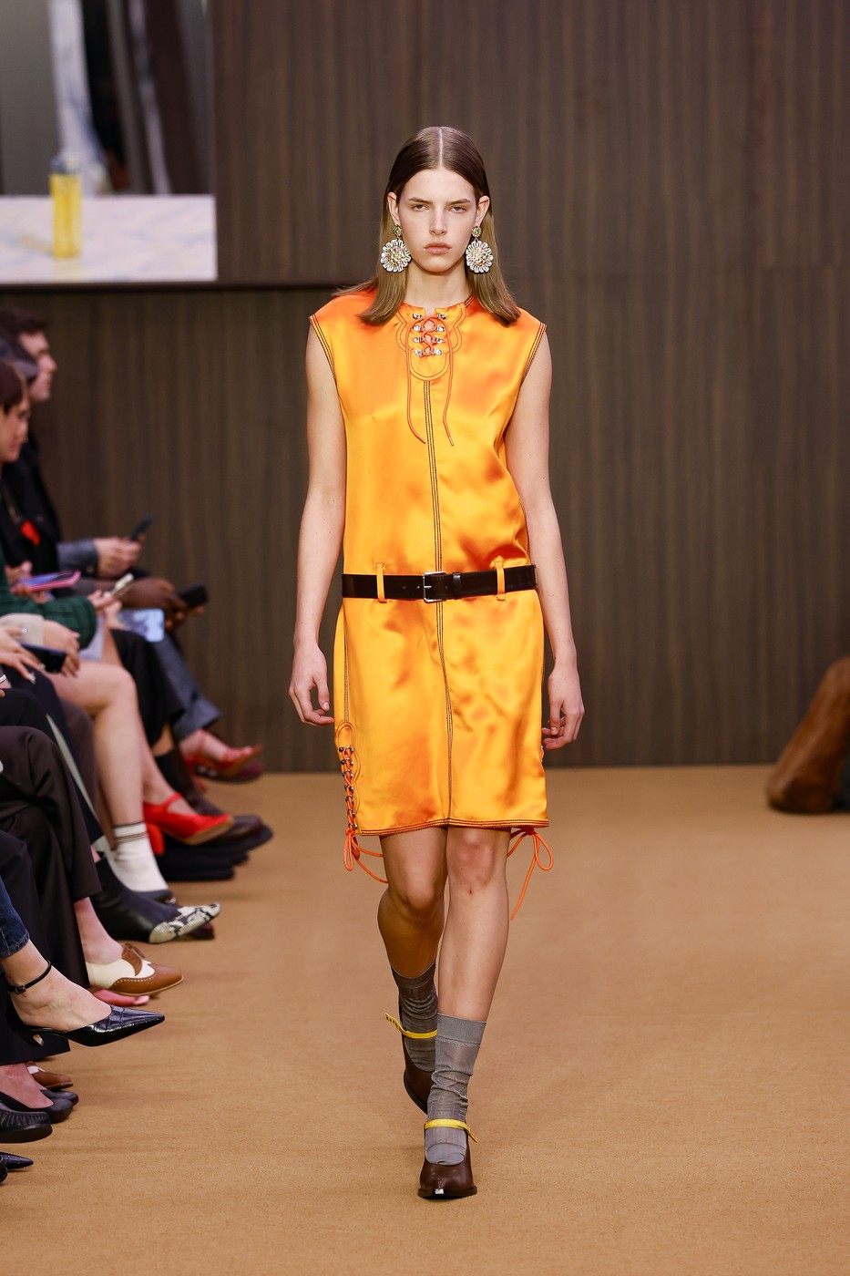 Marni 2026-2027-es őszi-téli kollekció egyik modellje