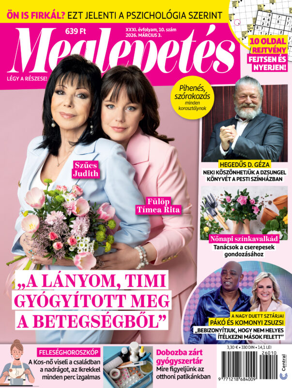 Kézrátétellel gyógyította meg Szűcs Judith-ot a lánya