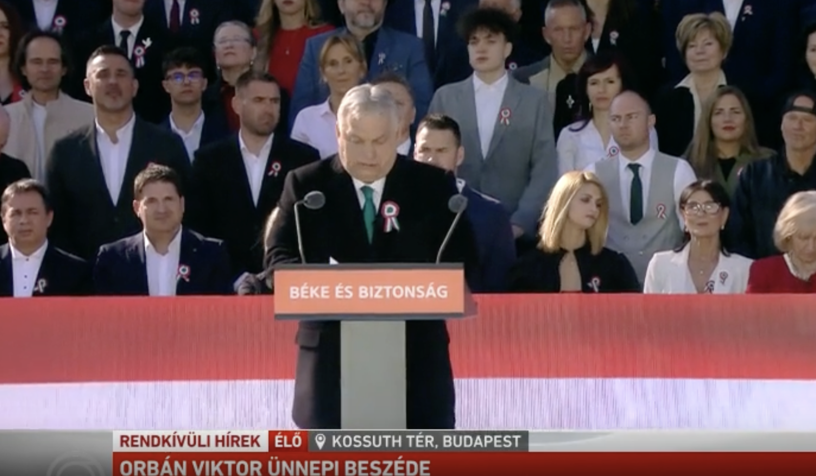 Orbán Viktor március 15-én