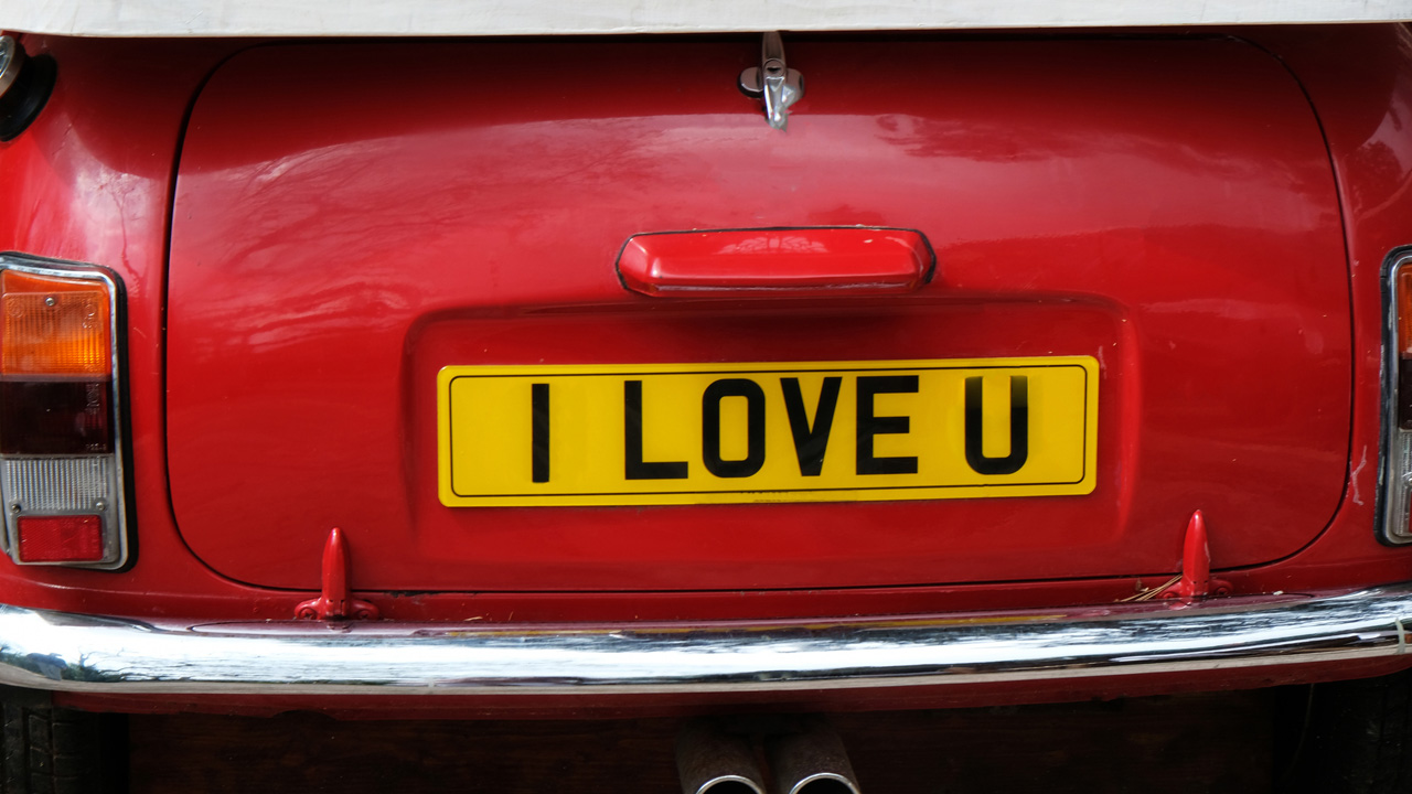 rendszám - fotó: Getty Images