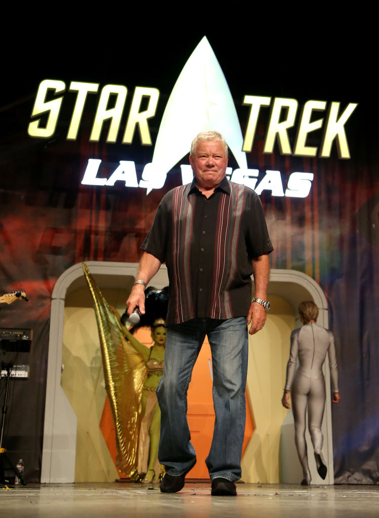 William Shatner a 18. hivatalos Star Trek-találkozón, Las Vegas-ban, 2019-ben.