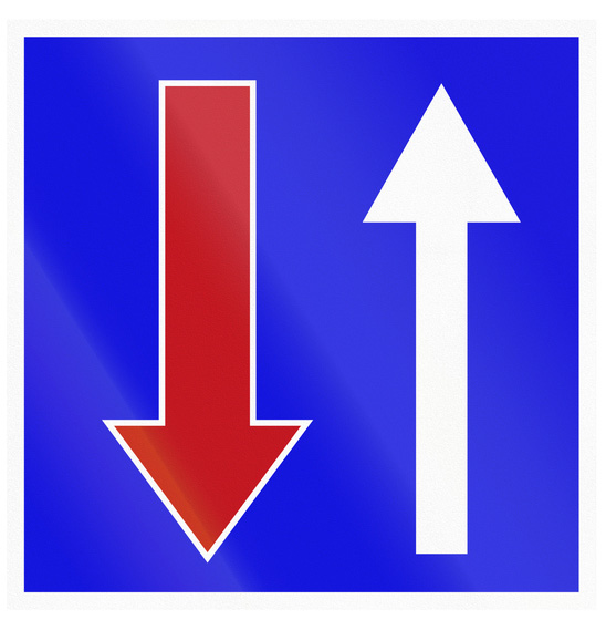 KRESZ tábla - fotó: Getty Images