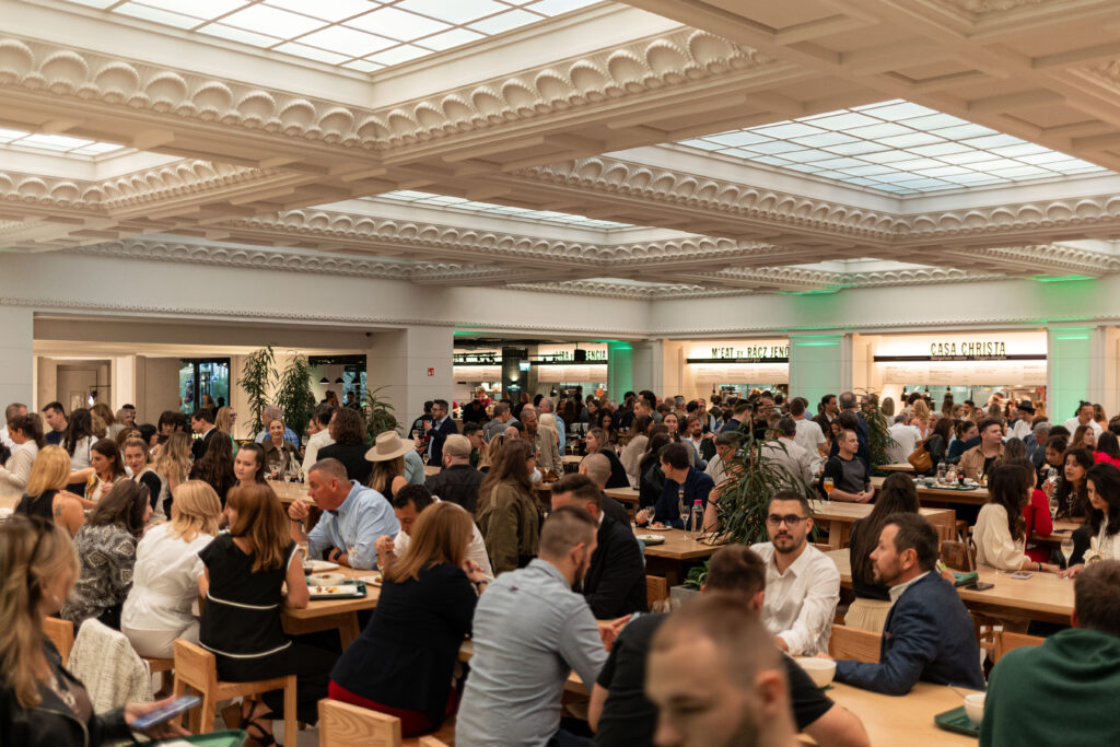 A Time Out Market a Corvin Palace belsejében.(Pécsi György / Time Out Market Budapest)