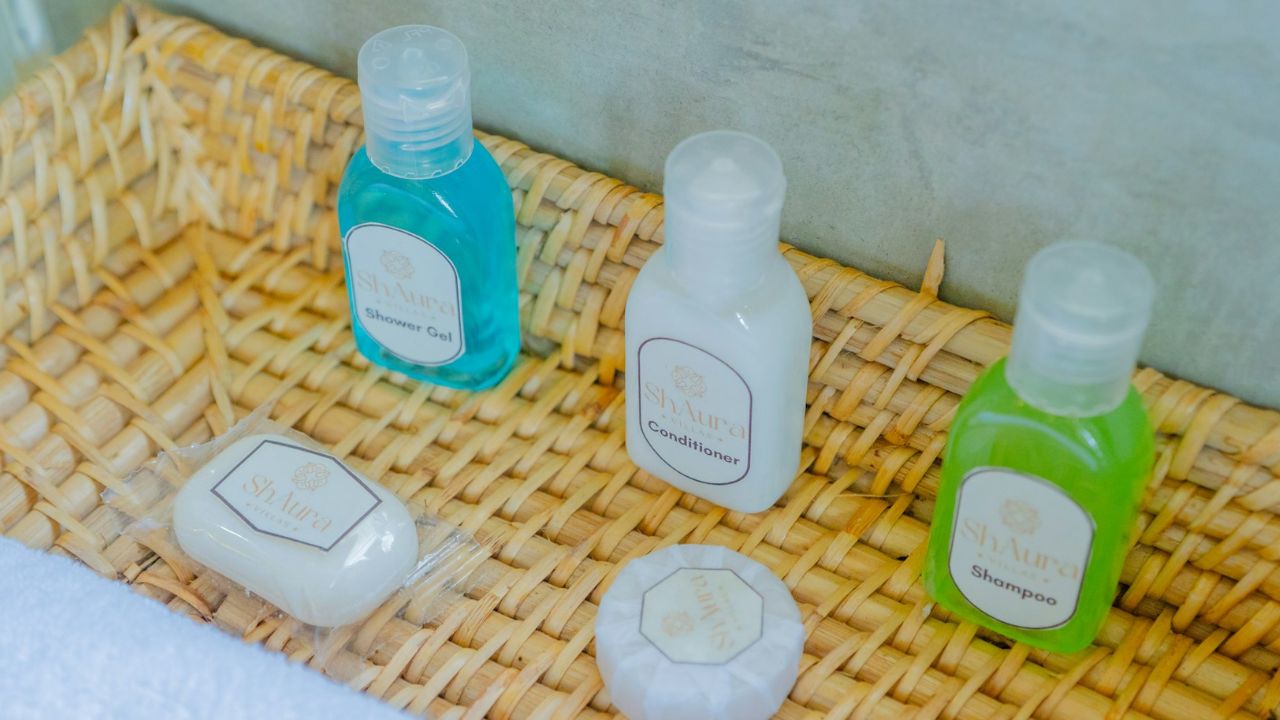 mini samponok hotelben, fotó: Unsplash