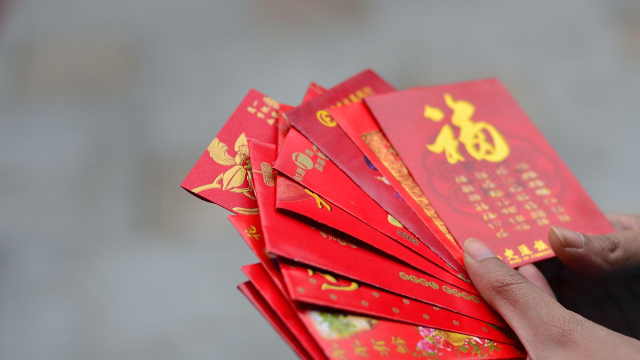 kínai holdújév piros borítékok, fotó: Getty Images