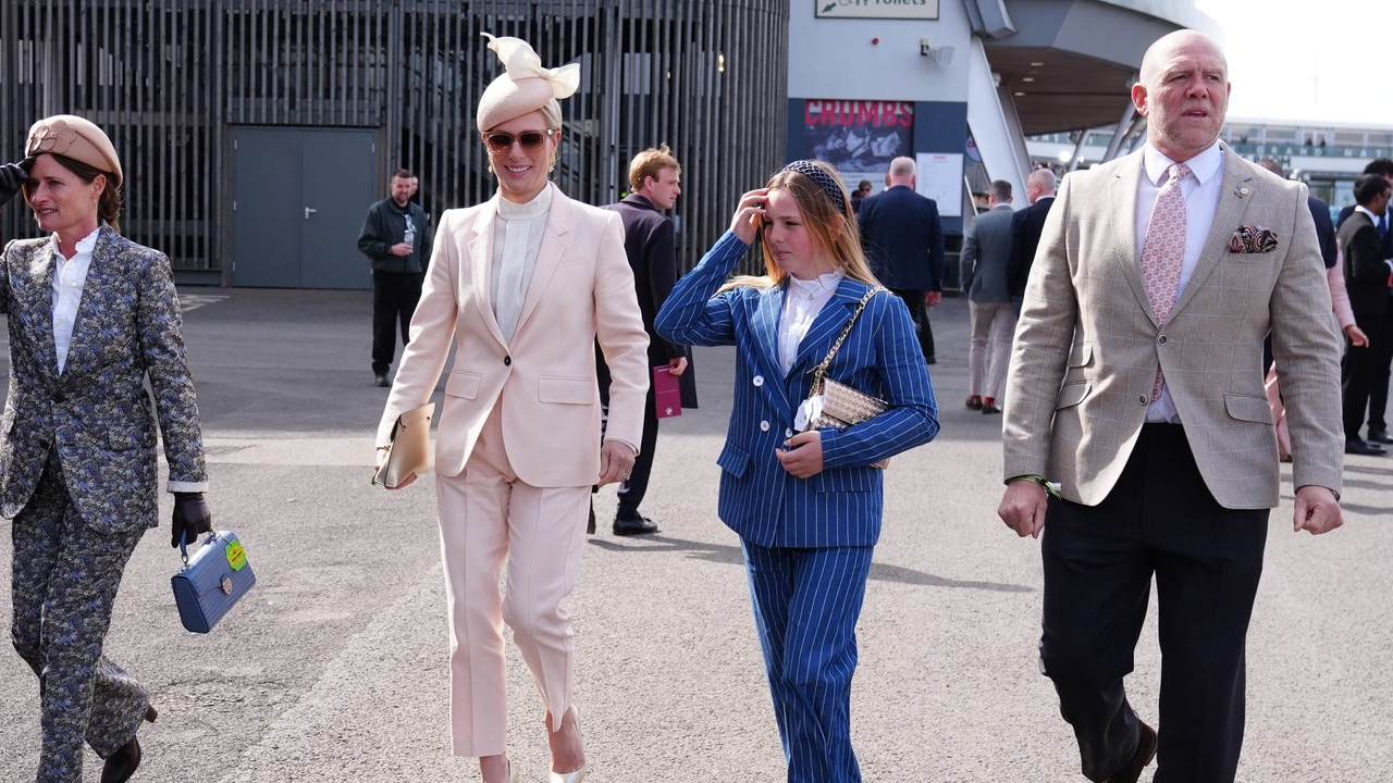 Mia Tindall, Zara Tindall és Mike Tindall