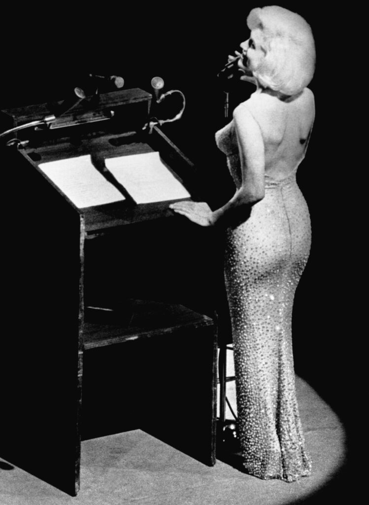 Marilyn Monroe John F. Kennedy születésnapján
