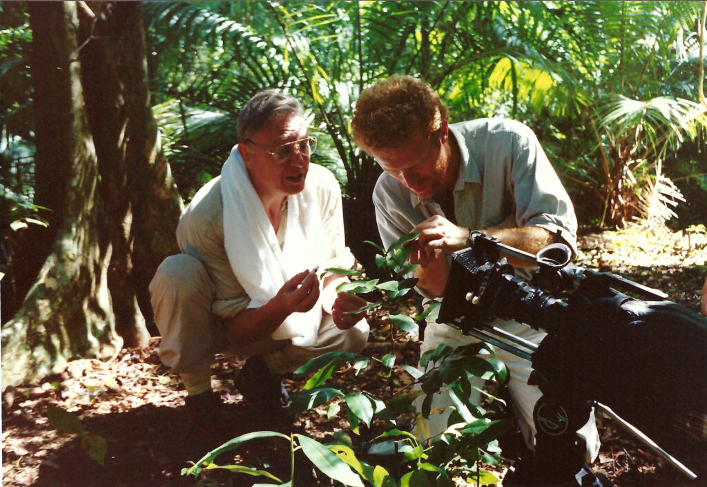 Sir David Attenborough és Mike Gunton
