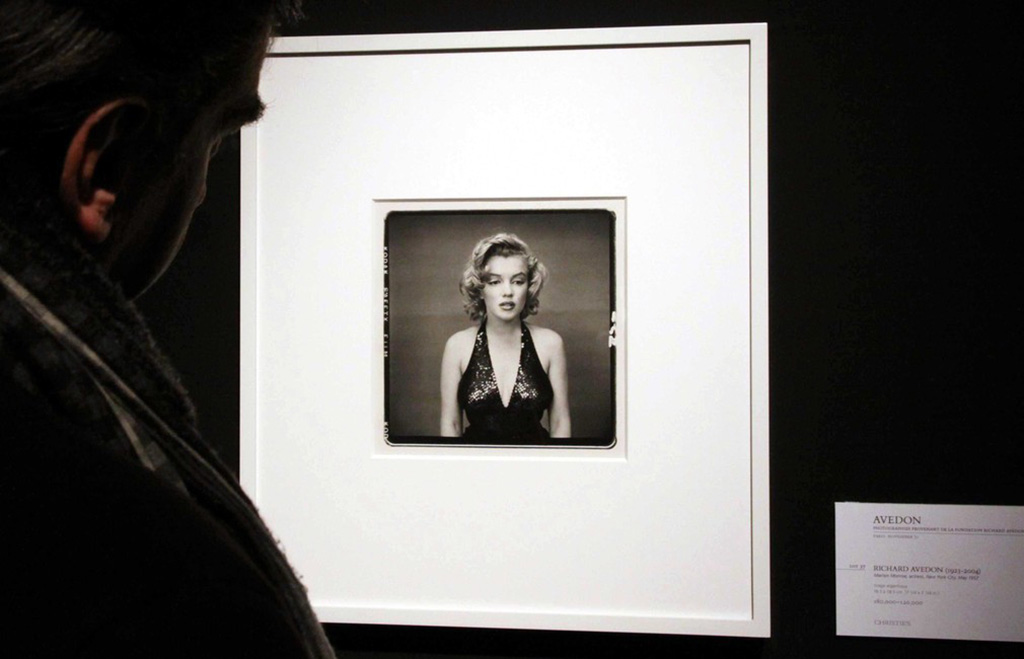 Richard Avedon Monroe fotója