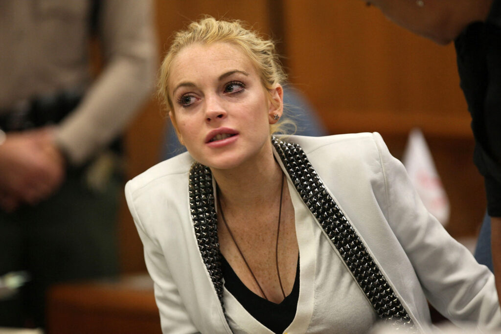 Lindsay Lohan a bíróságon