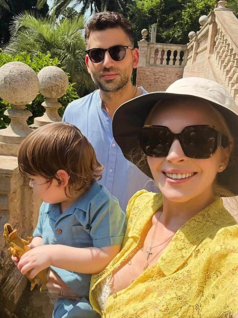 Lindsay Lohan családjával