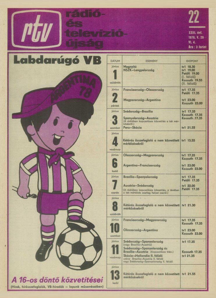 Tévéújság-részlet, 1978