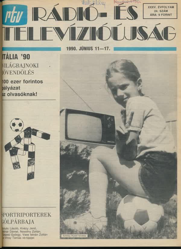 Tévéújság-címlap, 1990