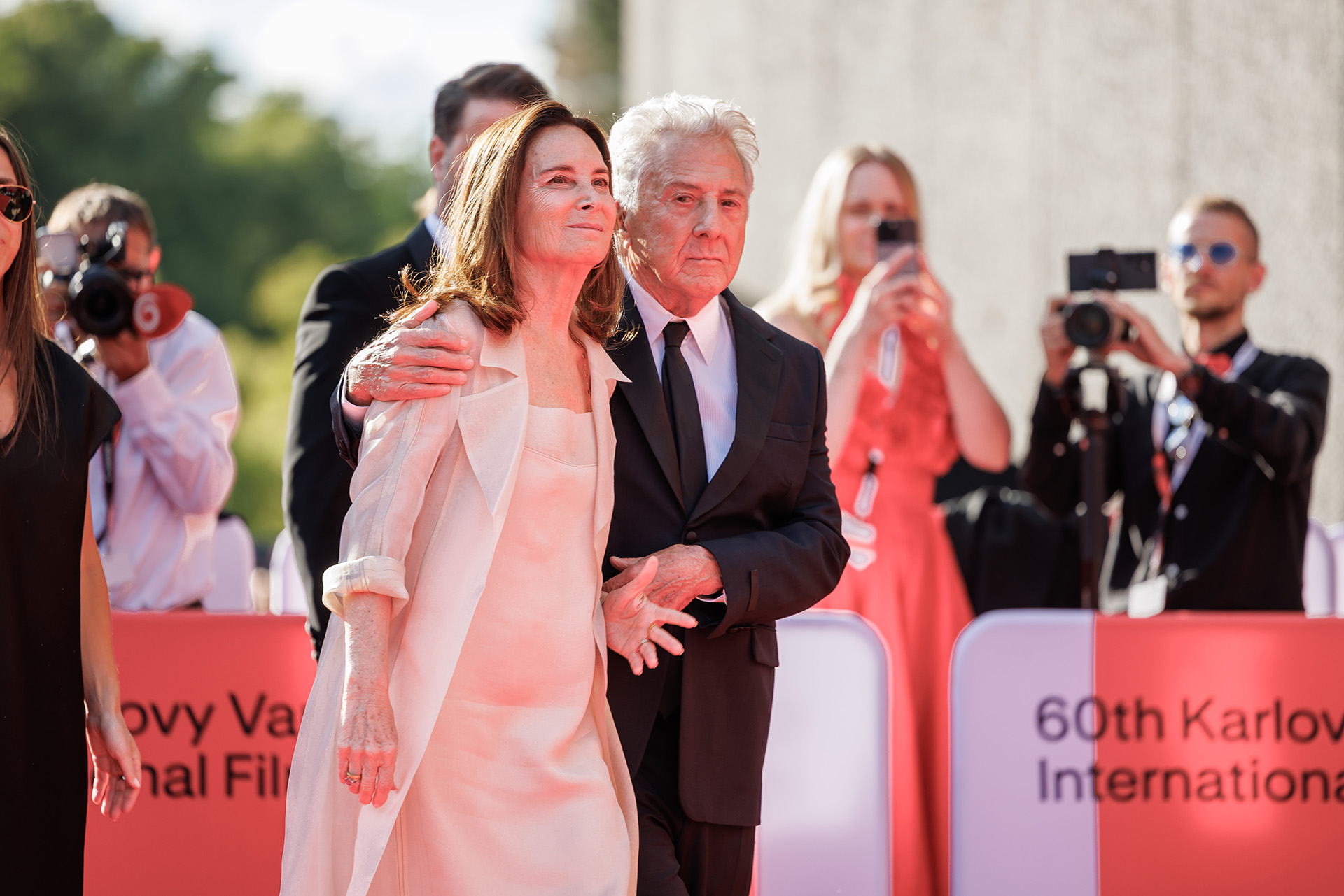 Lisa Hoffman és Dustin Hoffman