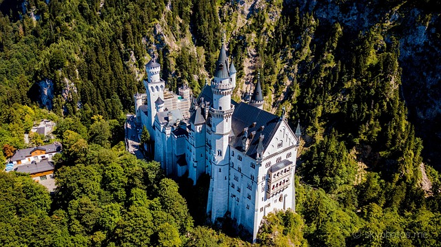 Neuschwanstein drónról