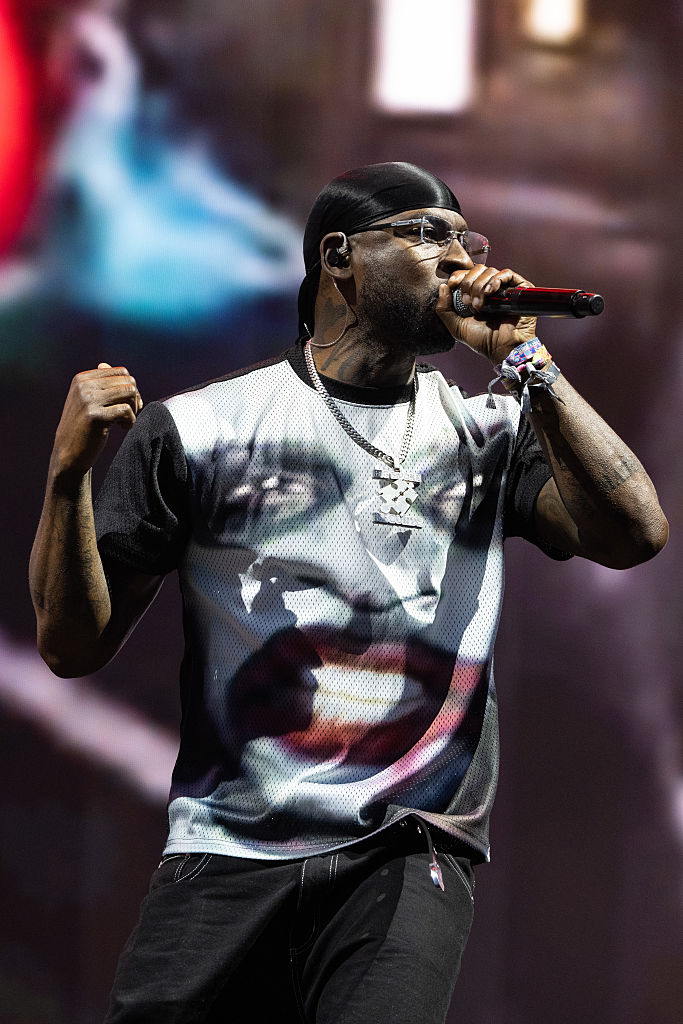 Skepta a 2025-ös Glastonbury fesztválon Harry Durrant/Getty Images