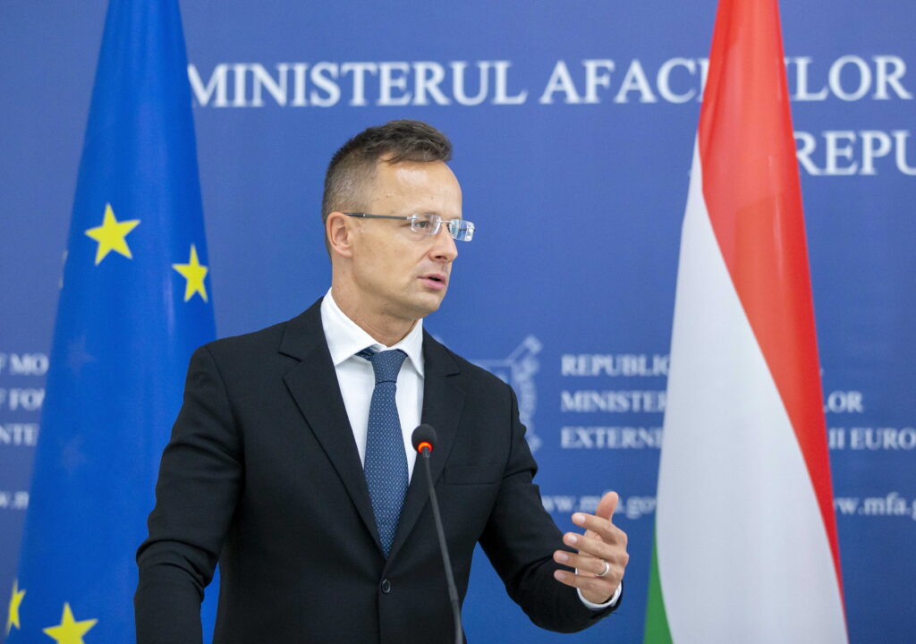 Szijjártó Péter 2021-ben.