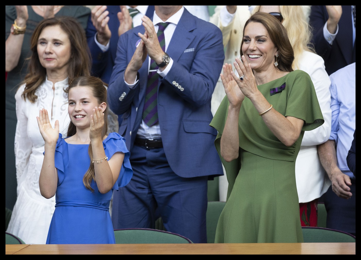 Katalin hercegnés és Sarolta hercegnő Wimbledonban