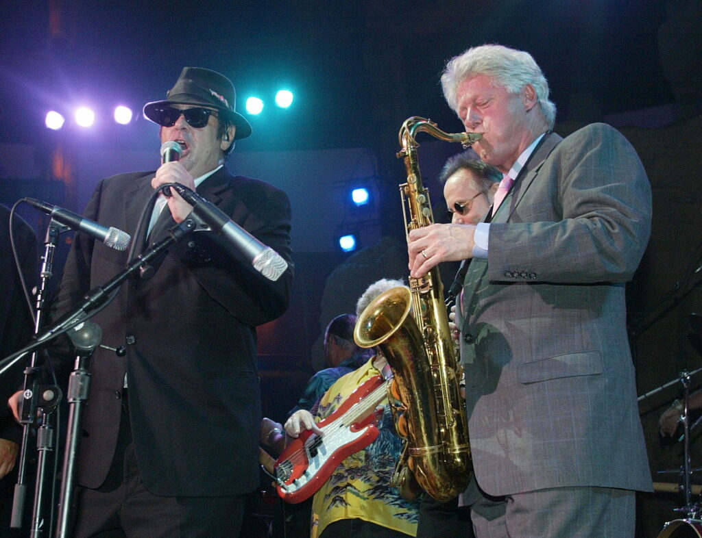 Bill Clinton és Dan Aykroyd